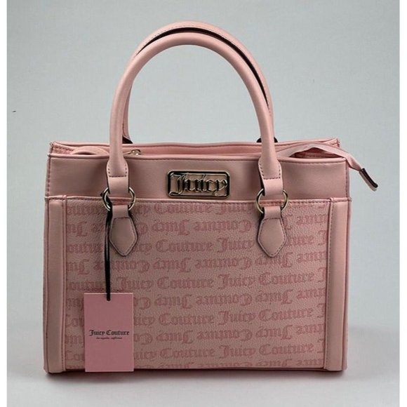 Juicy Couture Handbags - NEW! Juicy Couture Women's Macroon Dot Logo Statement Tote Bag NWT $99